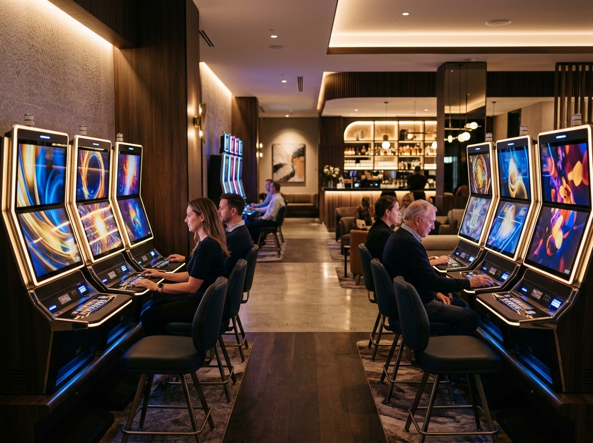 Modern electronic gaming machines